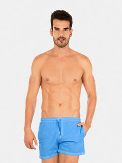 Solid Blue Man